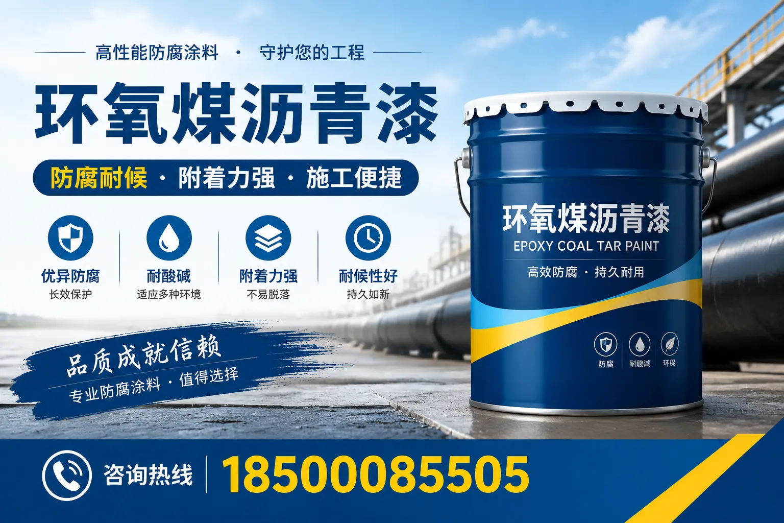 环氧煤沥青漆的市场行情：鹤壁地区价格走势分析