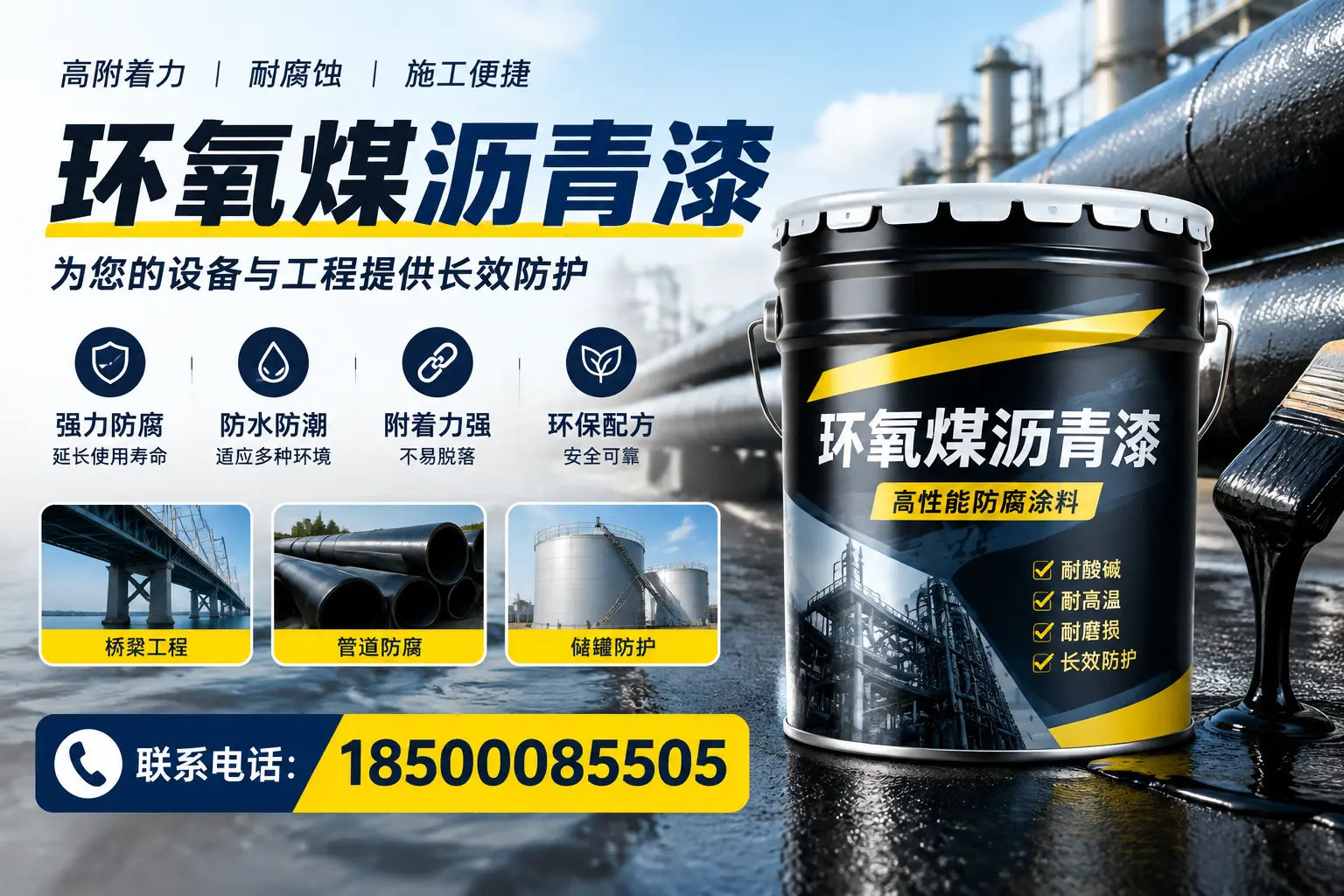 环氧煤沥青漆与其他涂料的对比分析，助力鹤壁企业决策
