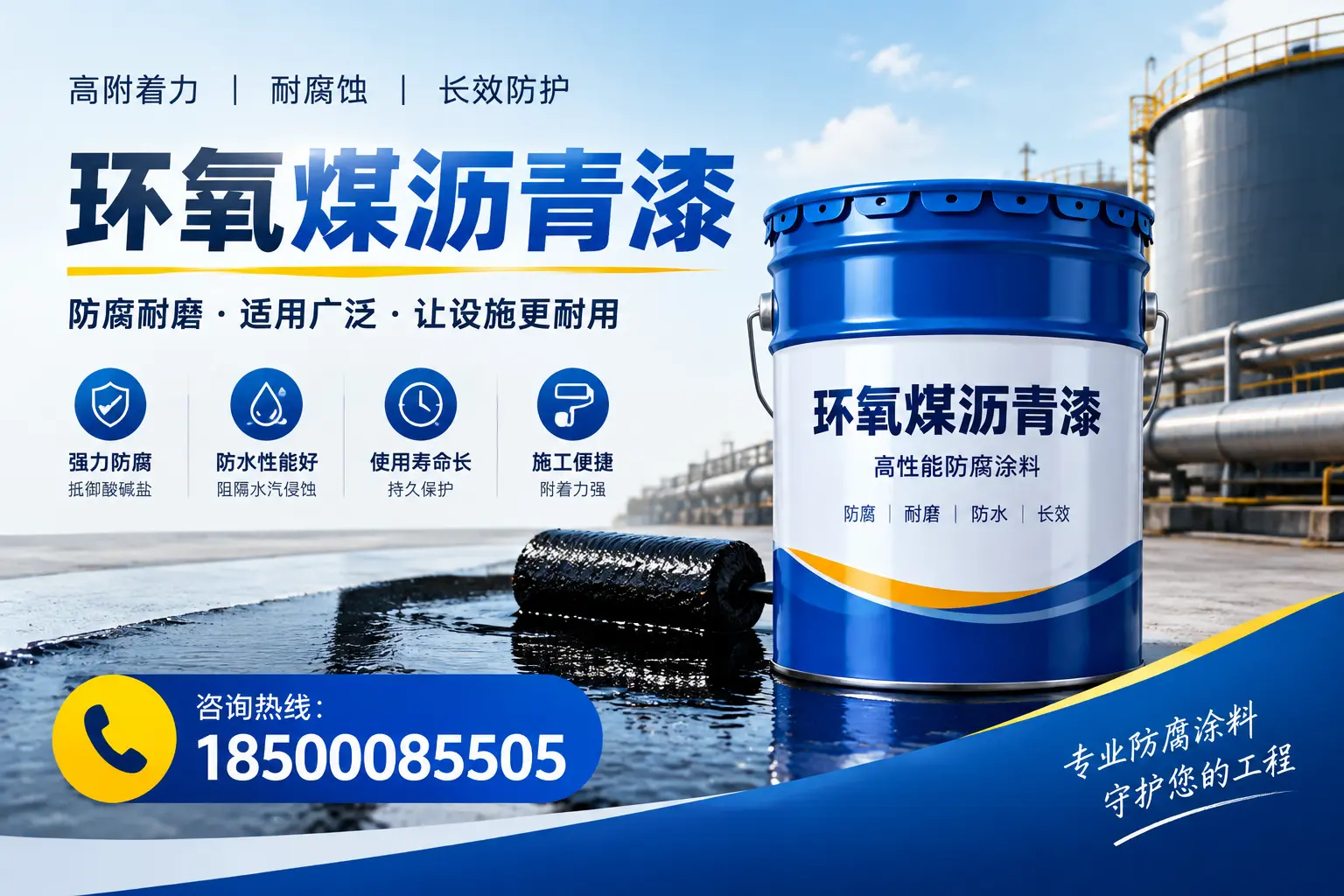 环氧煤沥青漆与其他涂料的对比分析，助力鹤壁企业决策